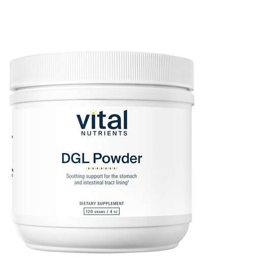 Основне фото товара Vital Nutrients, DGL Powder, Лакриця, 120 г