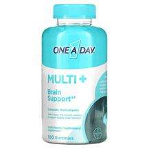 One-A-Day, Поддержка мозга, Multi + Brain Support, 100 таблеток