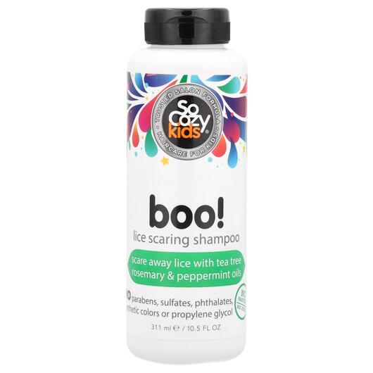 Основне фото товара Kids Boo! Lice Scaring Shampoo Основне фото товара SoCozy, Kids Boo! Lice Scaring Shampoo, Шампунь, 311 мл