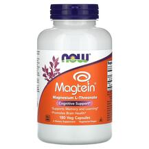 Magtein Магний NOW 180 капсул Magtein Магний NOW 180 капсул