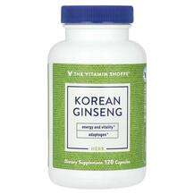 The Vitamin Shoppe, Корейський женьшень, Korean Ginseng, 120 к...