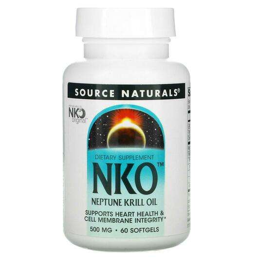 Основное фото товара Масло Криля Нептуна 500 мг NKO, NKO Neptune Krill Oil 500 mg 6...