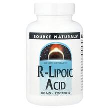 R-Lipoic Acid 100 mg R-Липоевая кислота Source Naturals