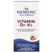Фото товара Витамины D3 + K2, Vitamin D3 + K2 Great Orange, 60 капсул