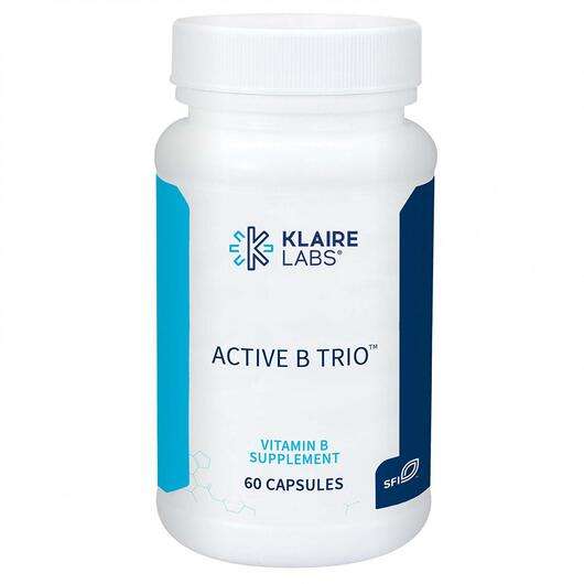 Основное фото товара Klaire Labs SFI, Витамин B12 Метилкобаламин, Active B Trio, 60...