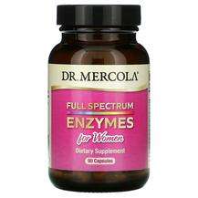 Dr. Mercola, Ферменты для женщин, Full Spectrum Enzymes For Wo...