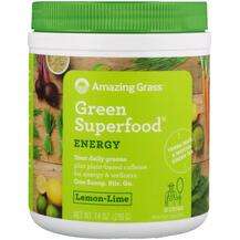 Amazing Grass, Суперфуд, Green Superfood Energy Lemon Lime, 210 г