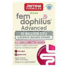 Jarrow Formulas, Пробиотики, Vegan Fem Dophilus Advanced 10 Bi...