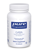GABA ГАМК Pure Encapsulations 60 капсул
