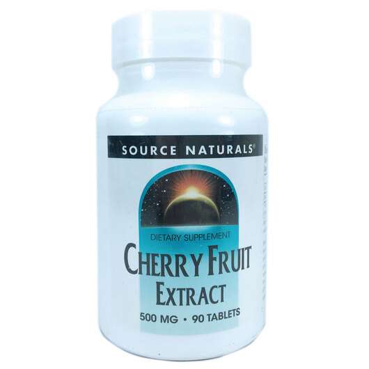 Основне фото товара Source Naturals, Cherry Fruit Extract 500 mg, Екстракт Вишні 5...