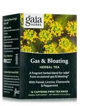 Gaia Herbs, Gas & Bloating Tea 16 Tea Bags /, 32 Grams