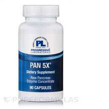 Progressive Labs, Панкреатин, Pan 5X, 90 капсул