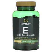 Swanson, Full Spectrum Vitamin E With Tocotrienols 100 IU, 120...
