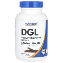 DGL 5000 mg Лакрица Nutricost 120 капсул DGL 5000 mg Лакрица Nutricost 120 капсул