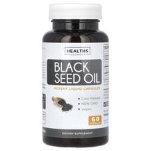 Чорний кмин Black Seed Oil Healths Harmony 60 капсул