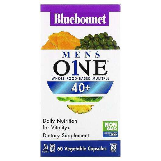 Основне фото товара Bluebonnet, Mens One Multiple 40+, Вітаміни для чоловіків 40+,...