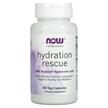 Фото товару NOW, Hydration Rescue, Гіалуронова кислота, 60 капсул
