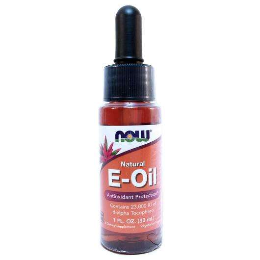 Основное фото товара Now, Витамин Е, Natural E-Oil, 30 мл