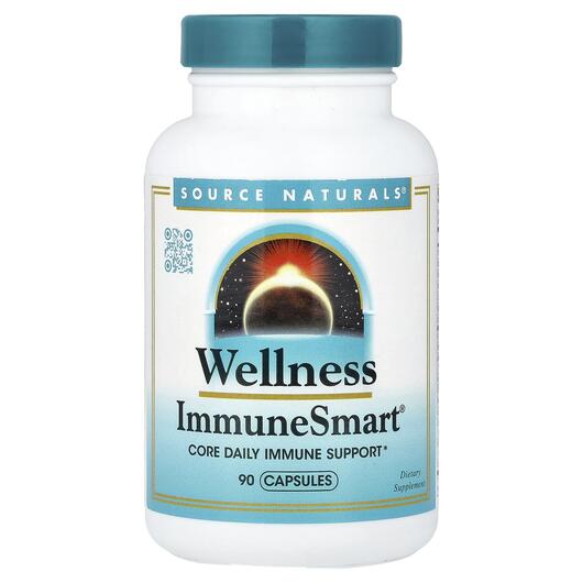Основне фото товара Wellness ImmuneSmart Основне фото товара Source Naturals, Wellness ImmuneSmart, Підтримка імунітету, 90 ка
