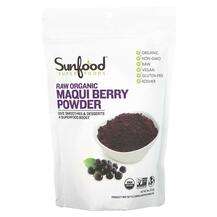 Sunfood, Superfoods Raw Organic Maqui Berry Powder, Суперфуд, ...