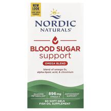 Омега 3 Omega Blood Sugar 1000 mg Nordic Naturals
