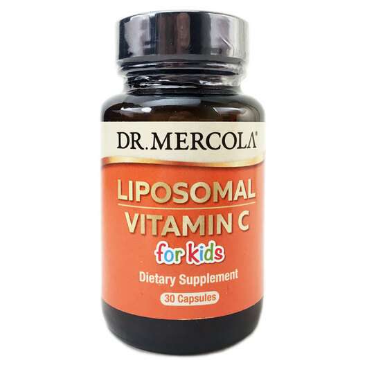 Основне фото товара Dr. Mercola, Liposomal Vitamin C for Kids, Ліпосомальний Вітам...