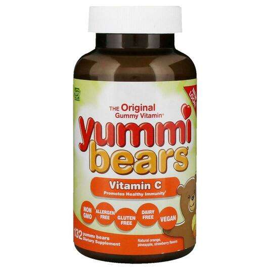 Основне фото товара Hero Nutritional Products, Yummi Bears Vitamin C, Вітамін C, 1...