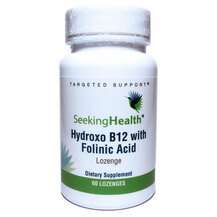 Seeking Health, Hydroxo B12 with Folinic Acid, 60 Lozenges