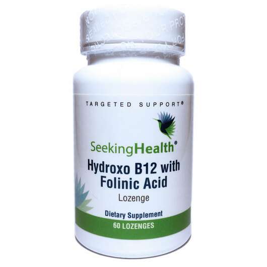 Основное фото товара Seeking Health, Фолиновая кислота с B12, Hydroxo B12 with Foli...