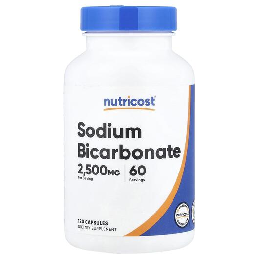 Основне фото товара Sodium Bicarbonate Основне фото товара Nutricost, Sodium Bicarbonate, Натрій, 120 капсул