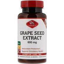 Grape Seed Extract Maximum Strength 600 mg, Екстракт виноградн...