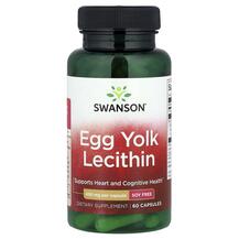 Лецитин Egg Yolk Lecithin 450 mg Swanson 60 капсул Лецитин Egg Yolk Lecithin 450 mg Swanson 60 капсул