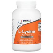 L-Лізин в порошку L-Lysine Powder NOW 454 г
