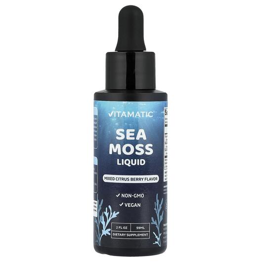 Основне фото товара Sea Moss Liquid Mixed Citrus Berry, Ірландський морський мох, 59 