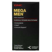 GNC, Mega Men Multivitamin, 90 Caplets