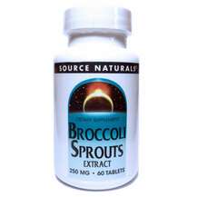Source Naturals, Broccoli Sprouts Extract, Броколі, 60 таблеток