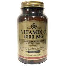 Solgar, Витамин C 1000 мг, Vitamin C 1000 mg, 90 таблеток