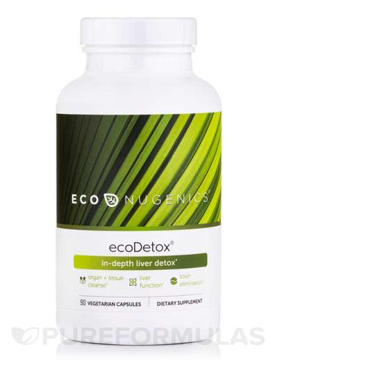 Основное фото товара Econugenics, Детокс, ecoDetox, 90 капсул