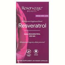 ReserveAge Nutrition, Ресвератрол, Resveratrol Trans-Resveratr...