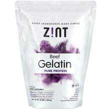 Zint, Beef Gelatin Pure Protein, Яловичий Желатин, 907 г