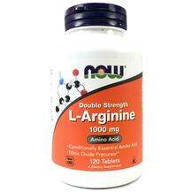 Now, L-Аргинин 1000 мг, L-Arginine 1000 mg, 120 таблеток