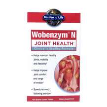 Garden of Life, Wobenzym N Joint Health, 400 Enteric-Coated Ta...
