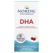 ДГК DHA Strawberry 500 mg Nordic Naturals 180 капсул