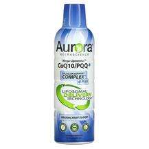 Aurora, Mega-Liposomal CoQ10+ Organic Fruit Flavor 300 mg, 480 ml