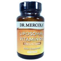 Dr. Mercola, Liposomal Vitamin D3 5000 IU, Ліпосомальний D3, 3...