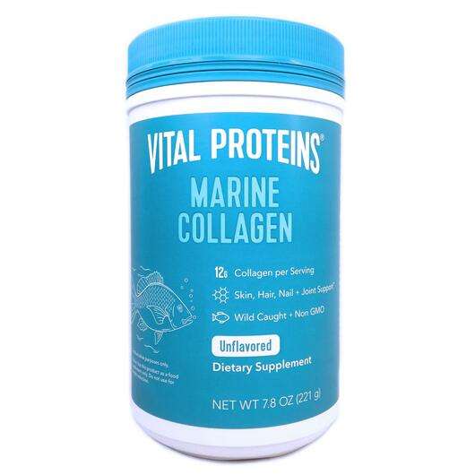 Основне фото товара Vital Proteins, Marine Collagen, Морський колаген, 221 г