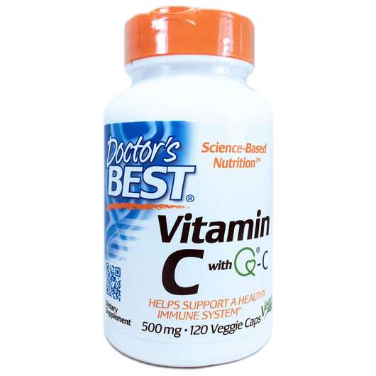 Основное фото товара Doctor's Best, Витамин C 500 мг с Quali-C, C with Quali-C 500 ...