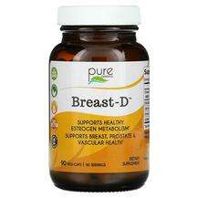 Pure Essence, Breast-D, Підтримка здоров'я грудей, 90 капсул