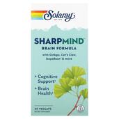 SharpMind Brain Formula Поддержка мозга Solaray