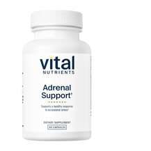 Vital Nutrients, Поддержка надпочечников, Adrenal Support, 60 ...